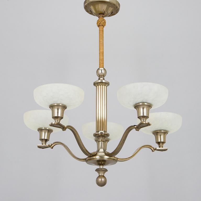 A 1930s ceiling lamp.