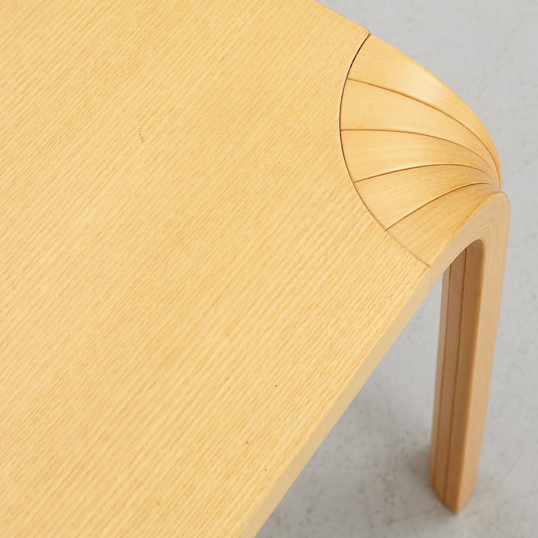 Alvar Aalto, a stool/side table, model x601, Artek, Finland.