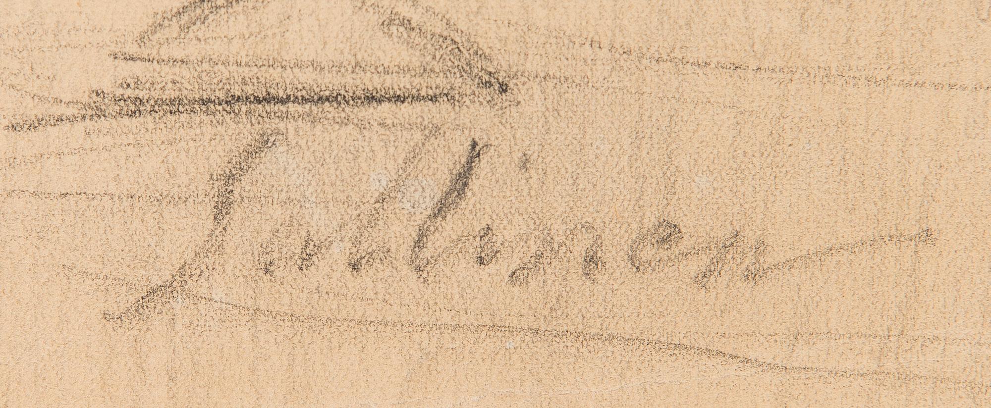 TYKO SALLINEN, drawing, signed.