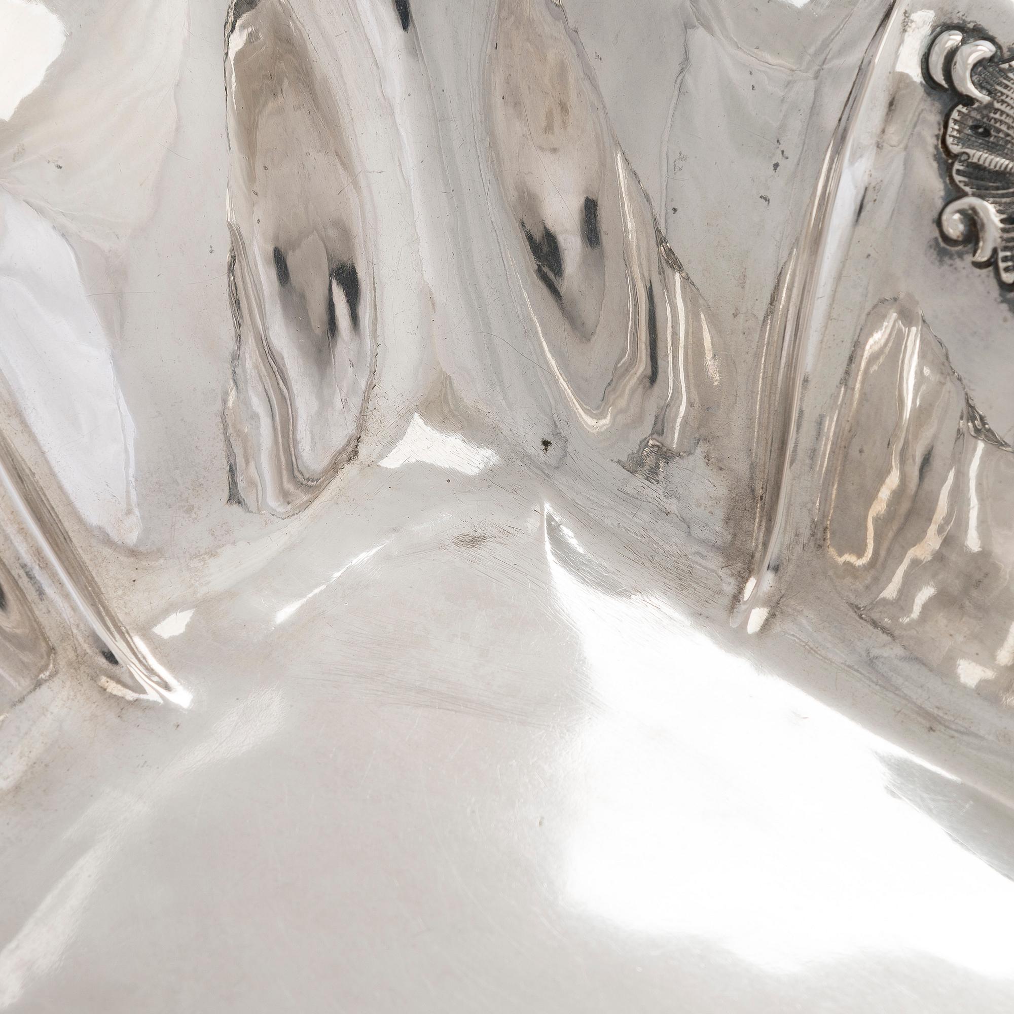 Praktskål, silver, Wien, Österrike-Ungern 1840.