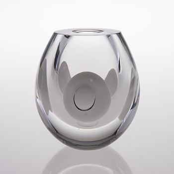A Claritas Art Glass Object, signed Timo Sarpaneva Iittala  1984 C 2682.