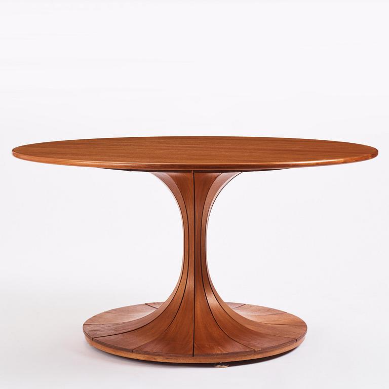 Karl Erik Ekselius, a dining table, J.O Carlssons Möbel AB, Vetlanda, Sweden 1971.