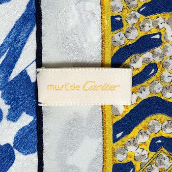 Cartier, a 'Savane Africaine' scarf.