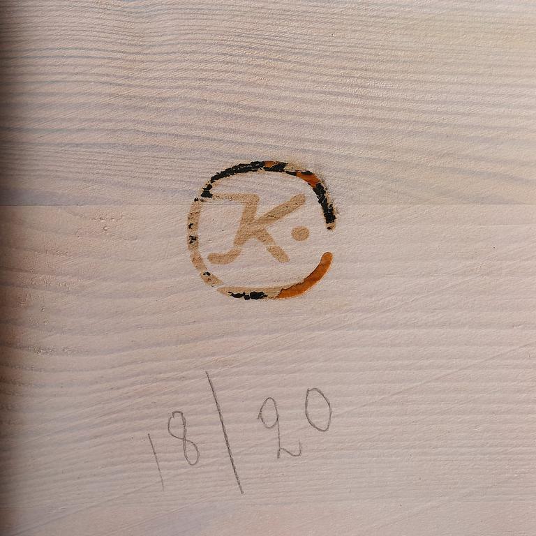 John Kandell, a wall cabinet, a version of "Arkitektskåpet", ed. 18/20, Källemo, Värnamo post 1989.