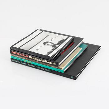 Lee Friedlander and Don McCullin, collection of photo books, five volumes.