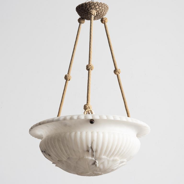 A ceiling lamp, 1920s.