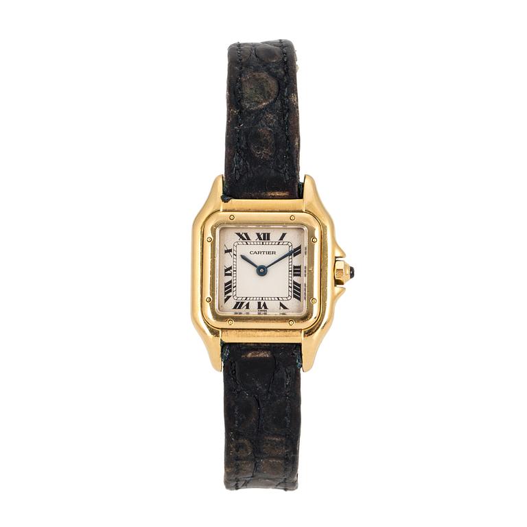 CARTIER, Panthère, wristwatch, 21,5 x 21,5 mm,