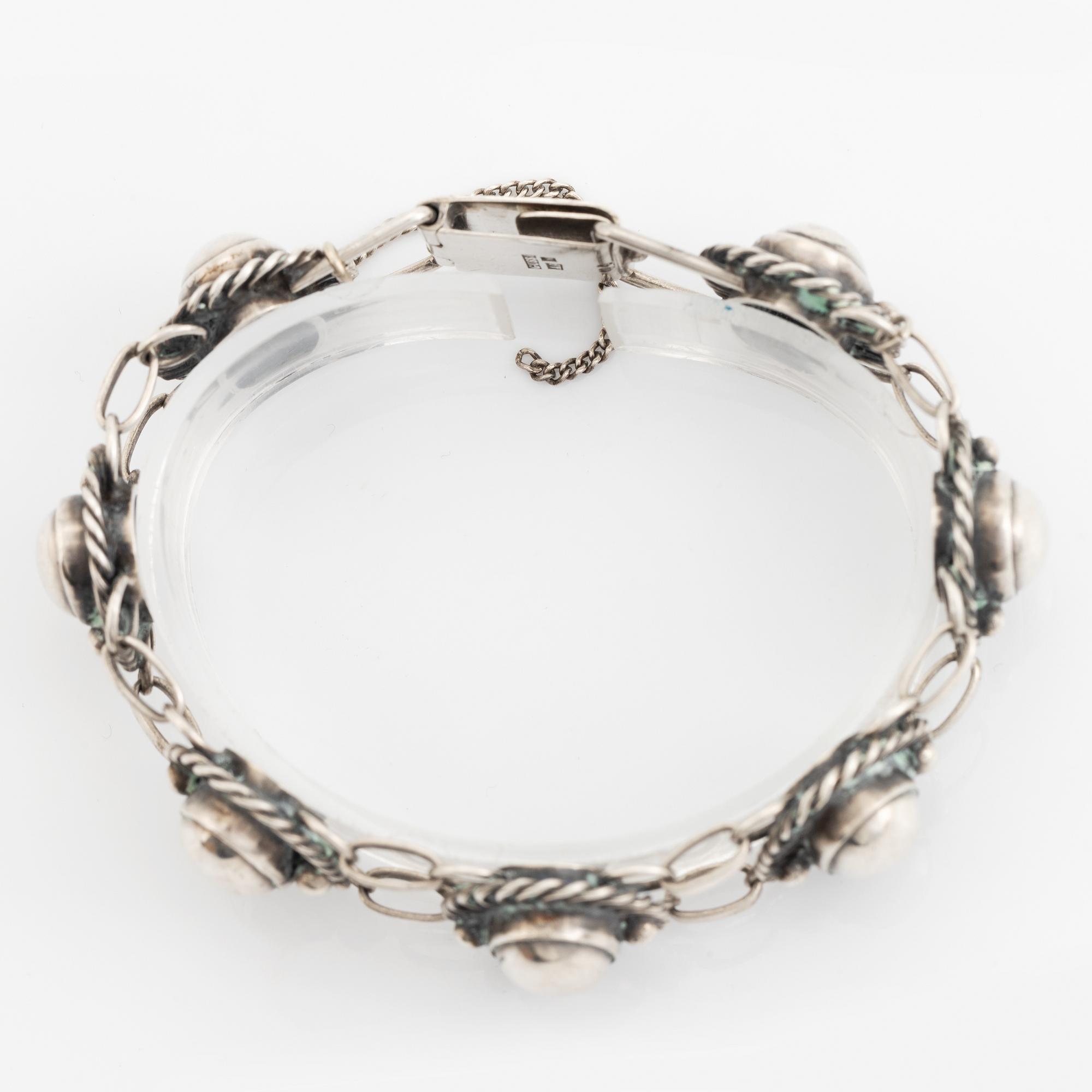 Armband, Gussi, silver,