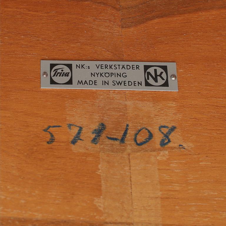 SOFFBORD, "Plommonet" ur serien "Paradiset", Kerstin Hörlin-Holmquist, NKs Triva-serie, 1900-talets tredje kvartal.