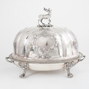 Stekfat med huv, pläter, 1800-talets andra hälft.