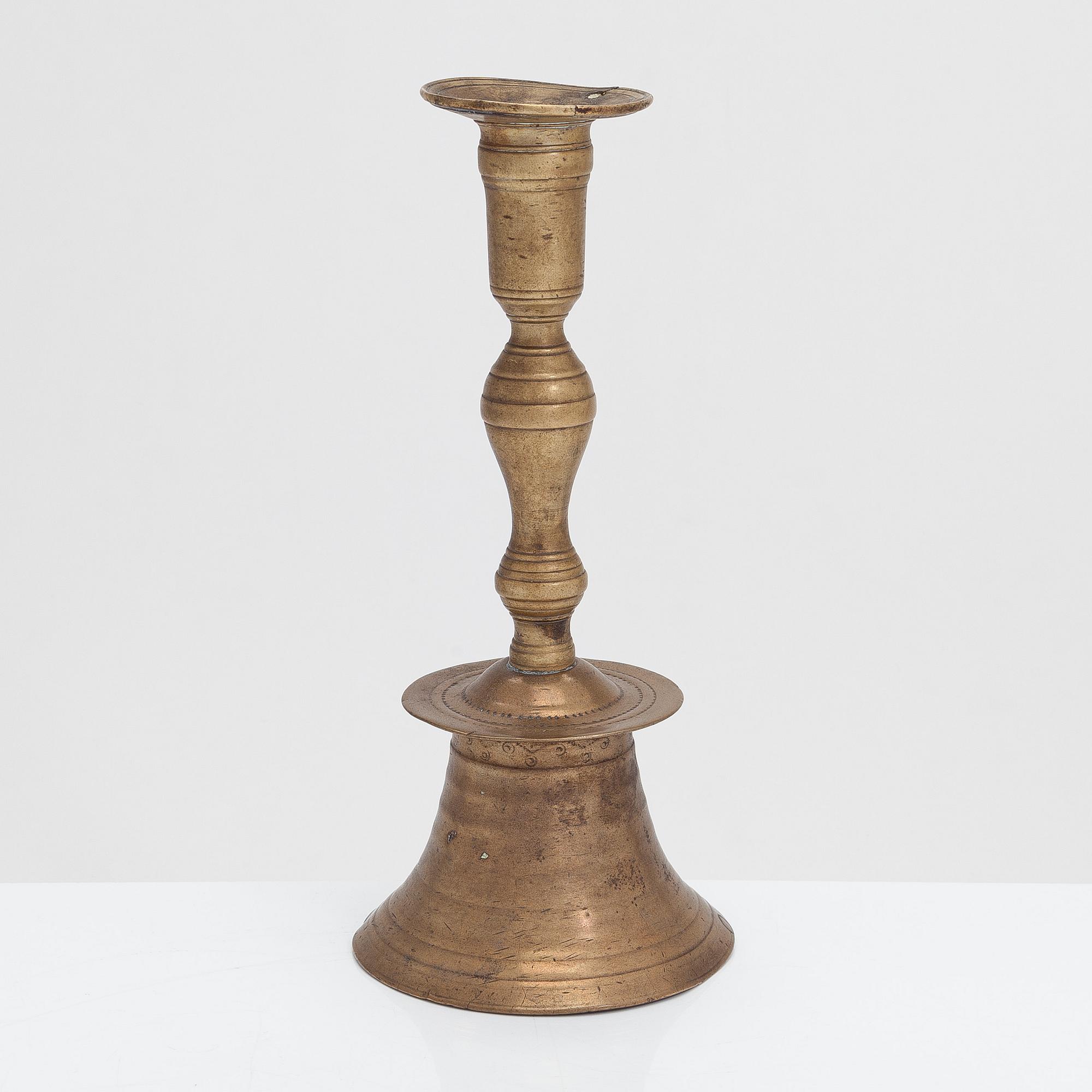 A Central European candlestick probably 16th and 19th centuries.