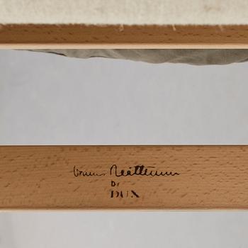 FÅTÖLJ, "Ingrid", Bruno Mathsson, Dux, 1900-talets andra hälft.