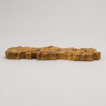 Stig Blomberg, relief, brons, signerad och numrerad 7/16.