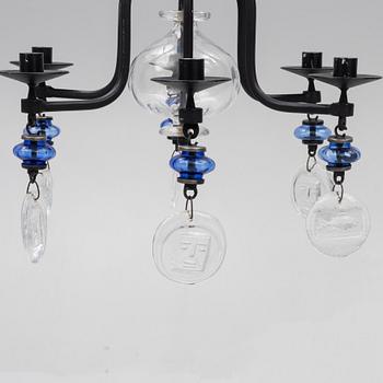 Erik Höglund, a chandelier, Boda Smide.