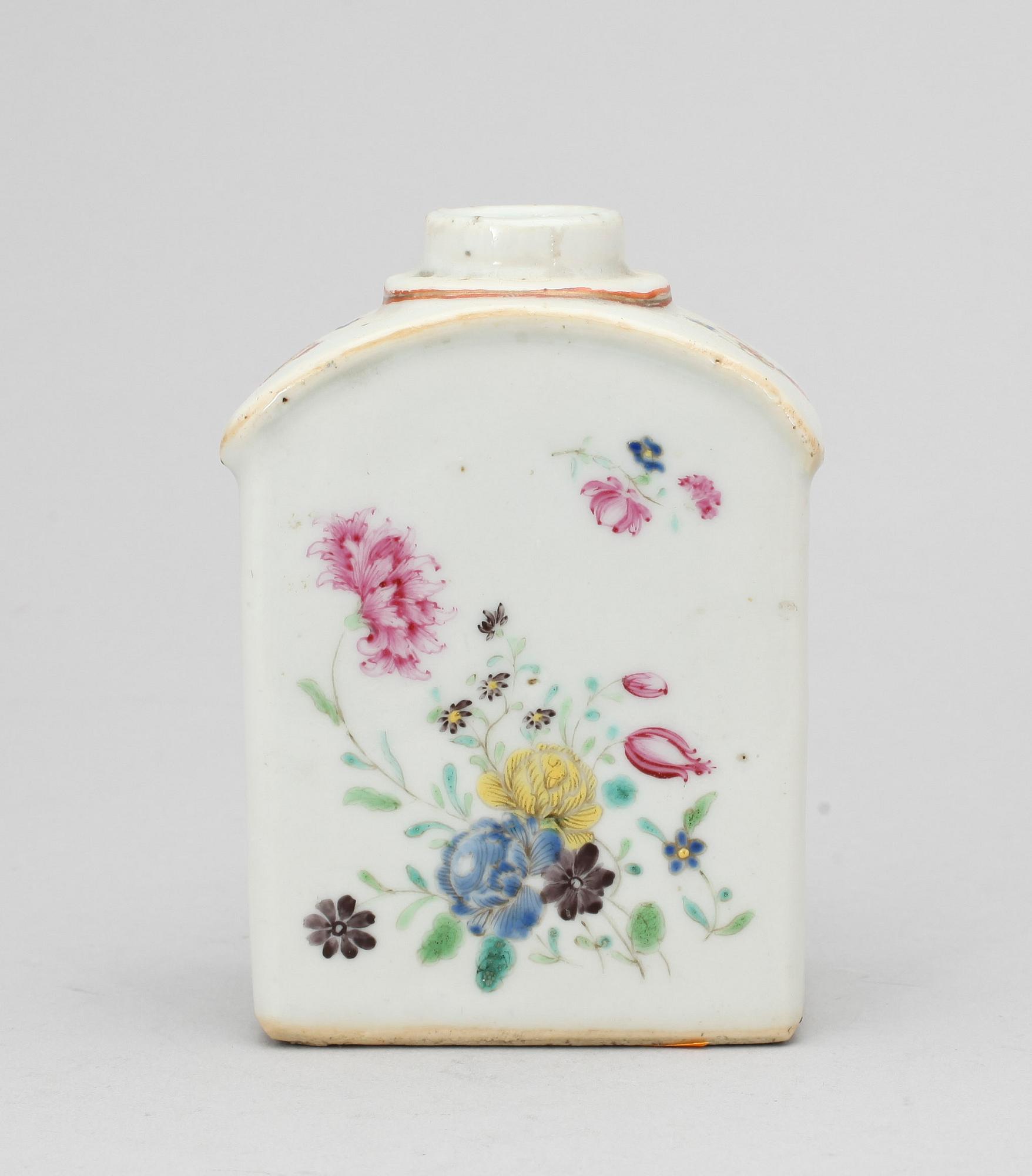 TEDOSA, kompaniporslin. Qing dynastin, Qianlong (1736-95).