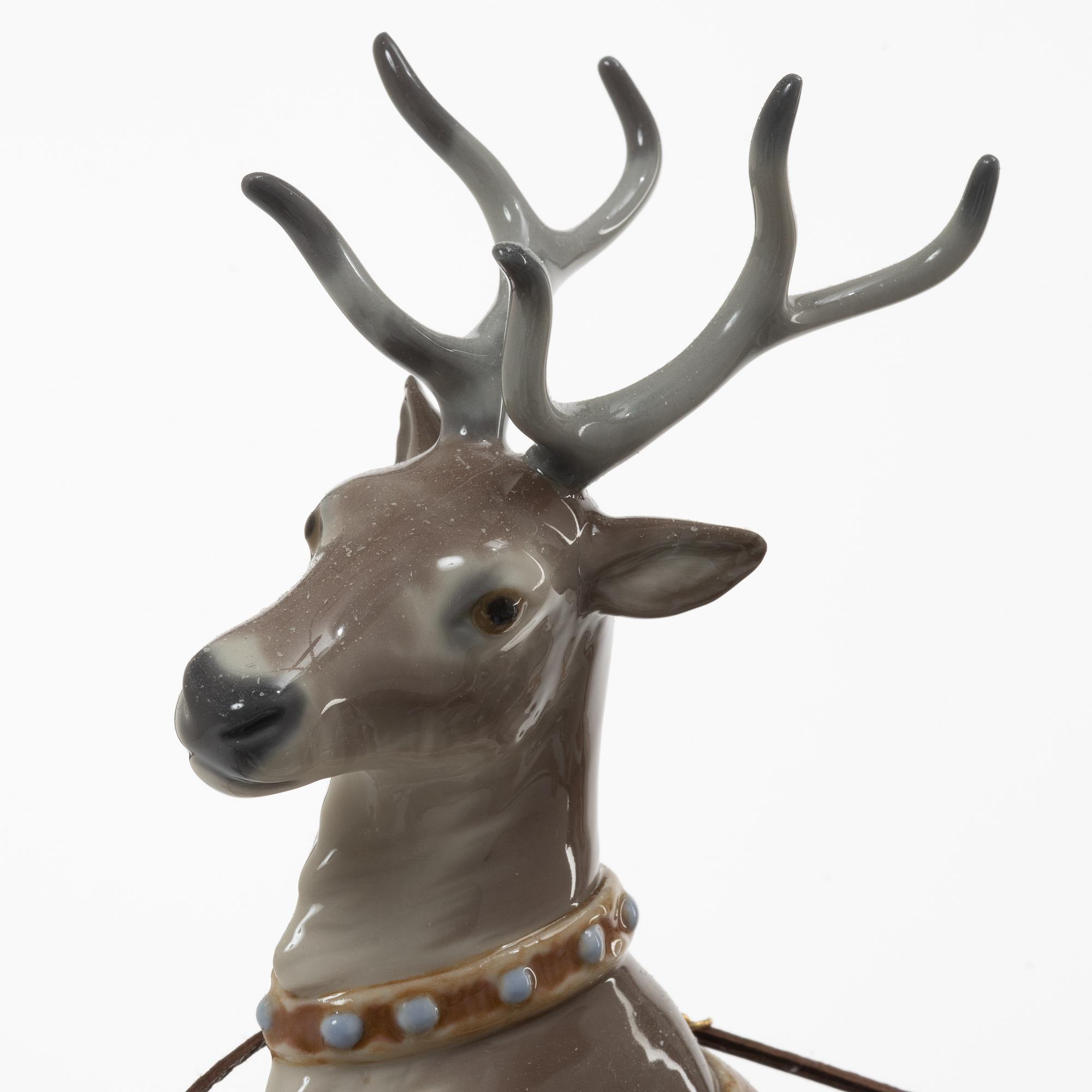 Alfredo Llorens, "Santa's midnight ride", Lladró, Spain.