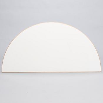 ALVAR AALTO 1990s Half Circle Table 95 by Artek.