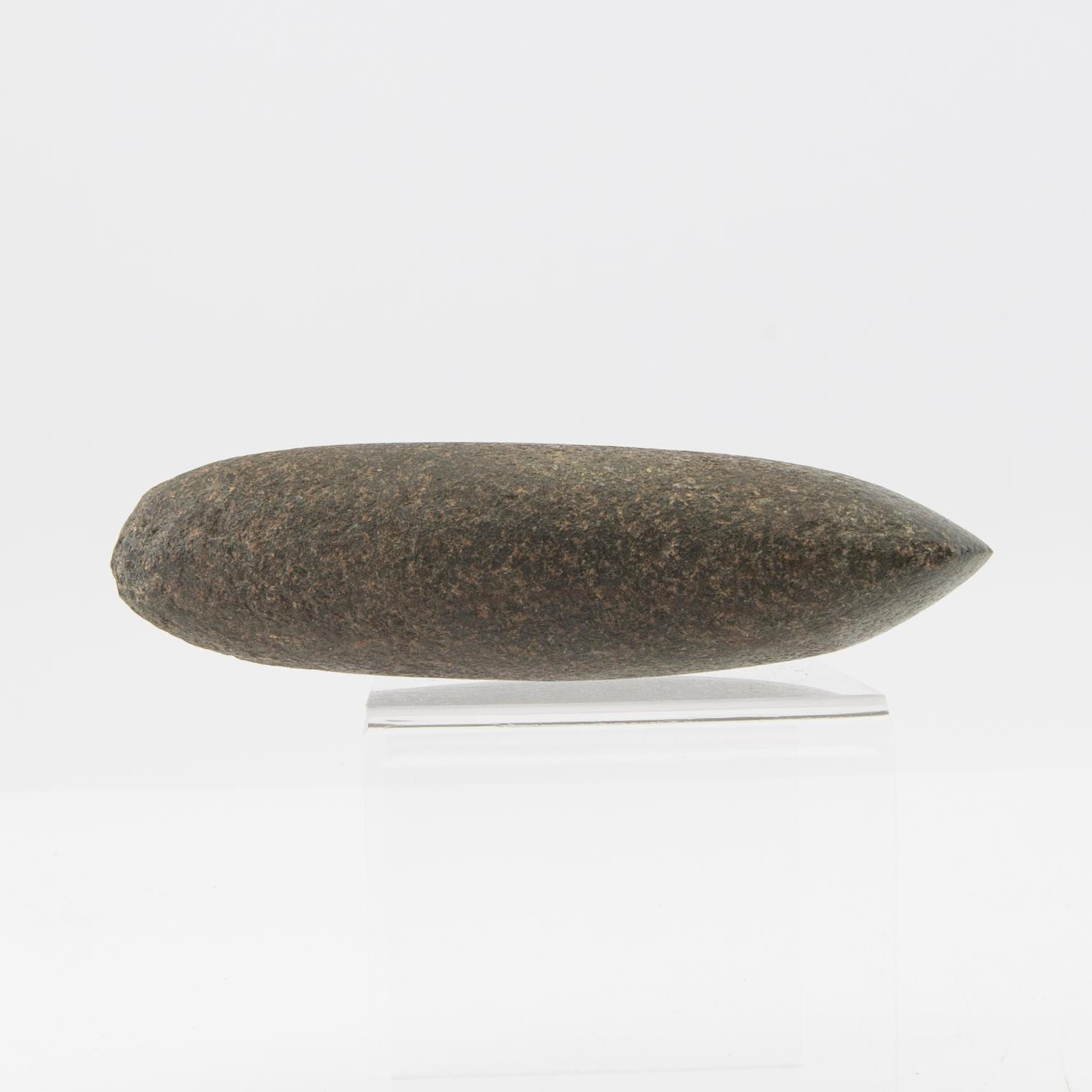 Three Scandinavian Neolithic stone axes, trindyxor, Neolithic.