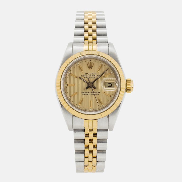 ROLEX, Oyster Perpetual, Datejust, Chronometer, armbandsur, 26 mm.