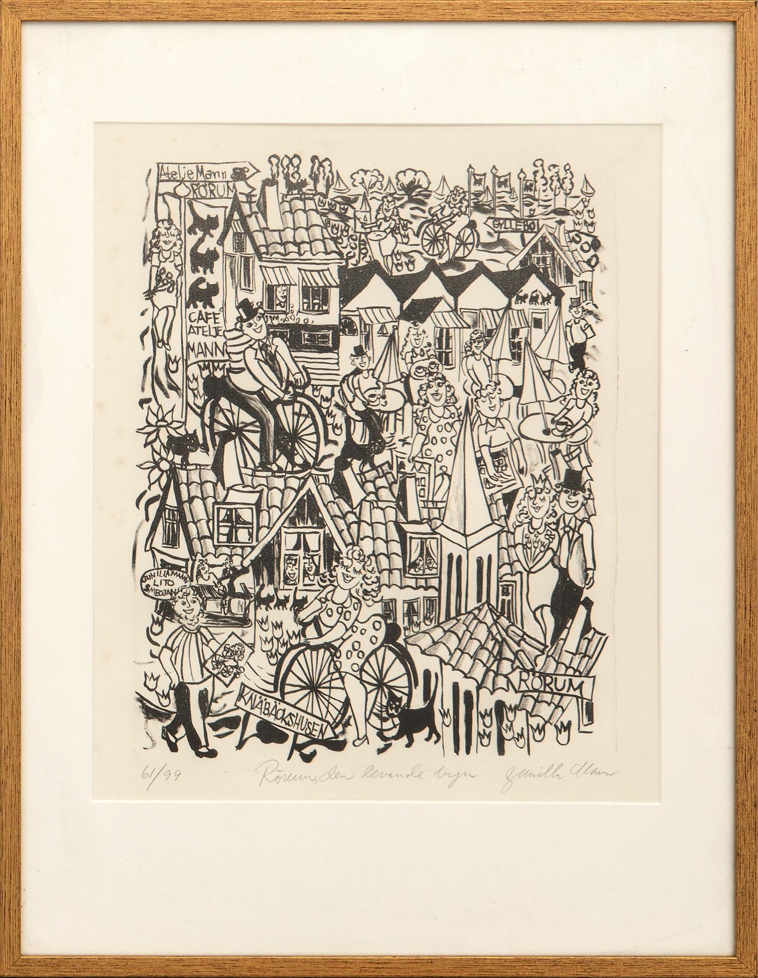 Gunilla Mann, "Rörum, den levande byn".