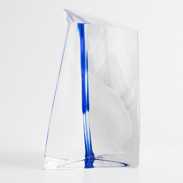 Göran Wärff, skulptur, glas, Kosta Boda.