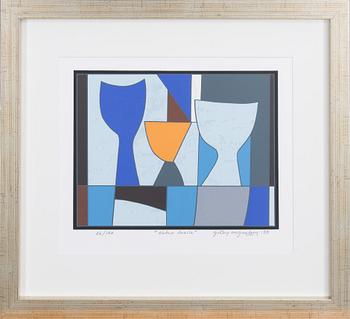 GÖRAN AUGUSTSON, serigrafi, signerad, daterad -93 och numrerad 26/120.