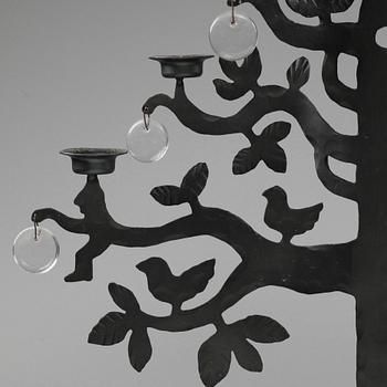 LJUSSTAKE, järn, design Bertil Vallien. 1900-talets andra hälft.