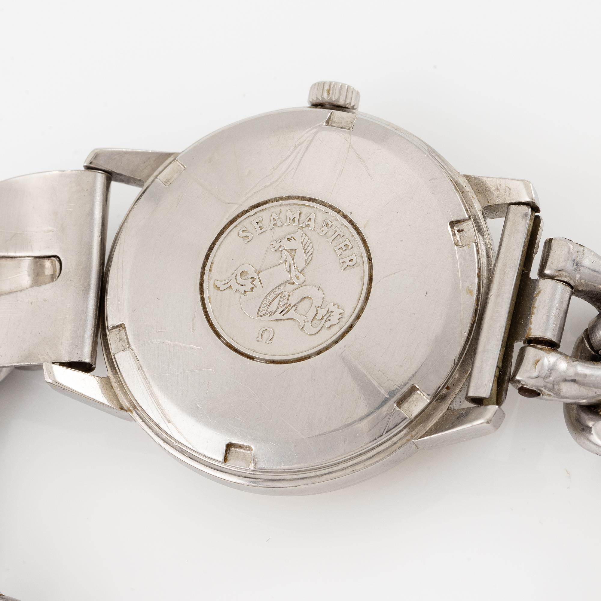 Omega, Seamaster, armbandsur, 34 mm.