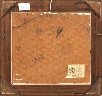 Thure Wallner, olja på pannå signerad.