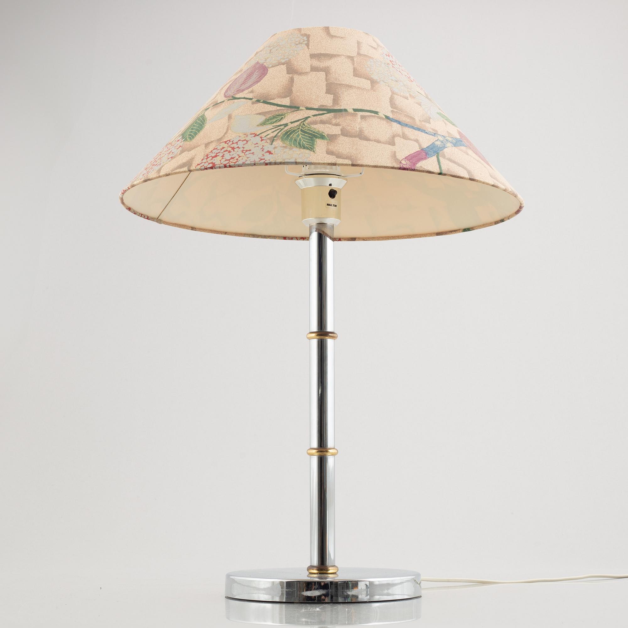 A pair of table lamps, Bergboms Scanlight, late 20th Century.