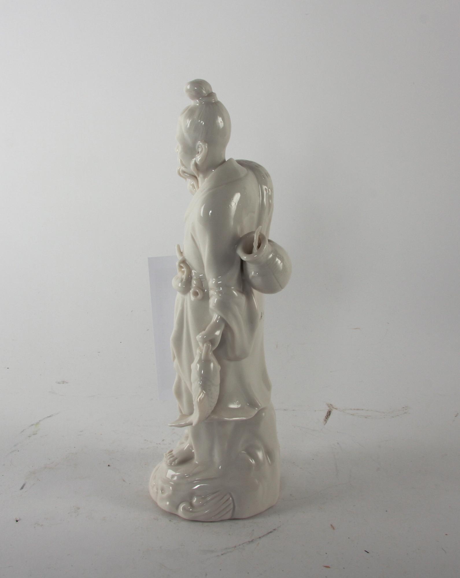 FIGURIN, porslin, Kina 1900-tal.