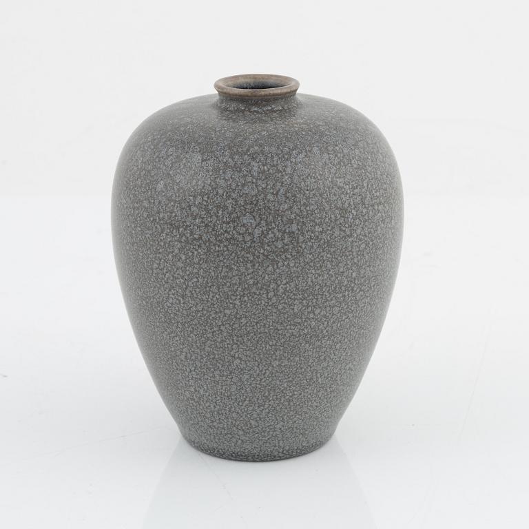 Erich & Ingrid Triller, a stoneware vase, Tobo, signed.