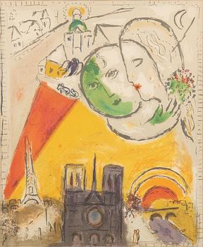 Marc Chagall, "Le Dimanche" 1954.