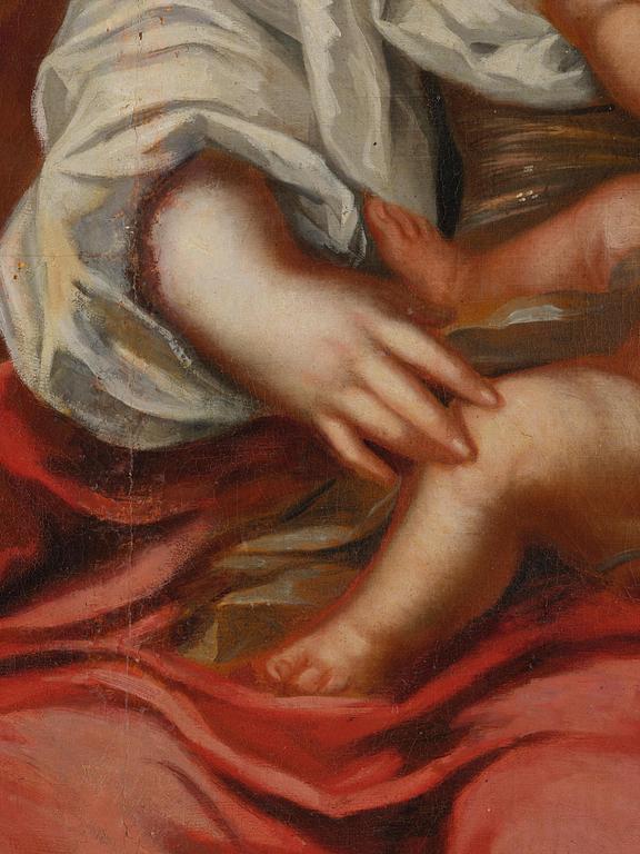 David Klöcker Ehrenstrahl, hans ateljé, Caritas, Allegori över kärleken.