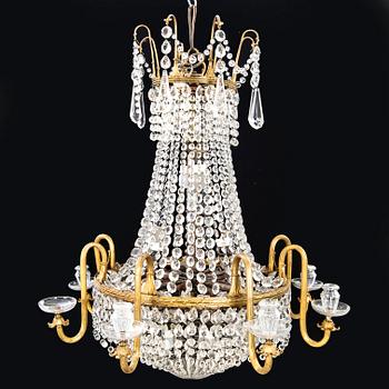 Chandelier, Oscar-winning, late 19th century. Probably French.