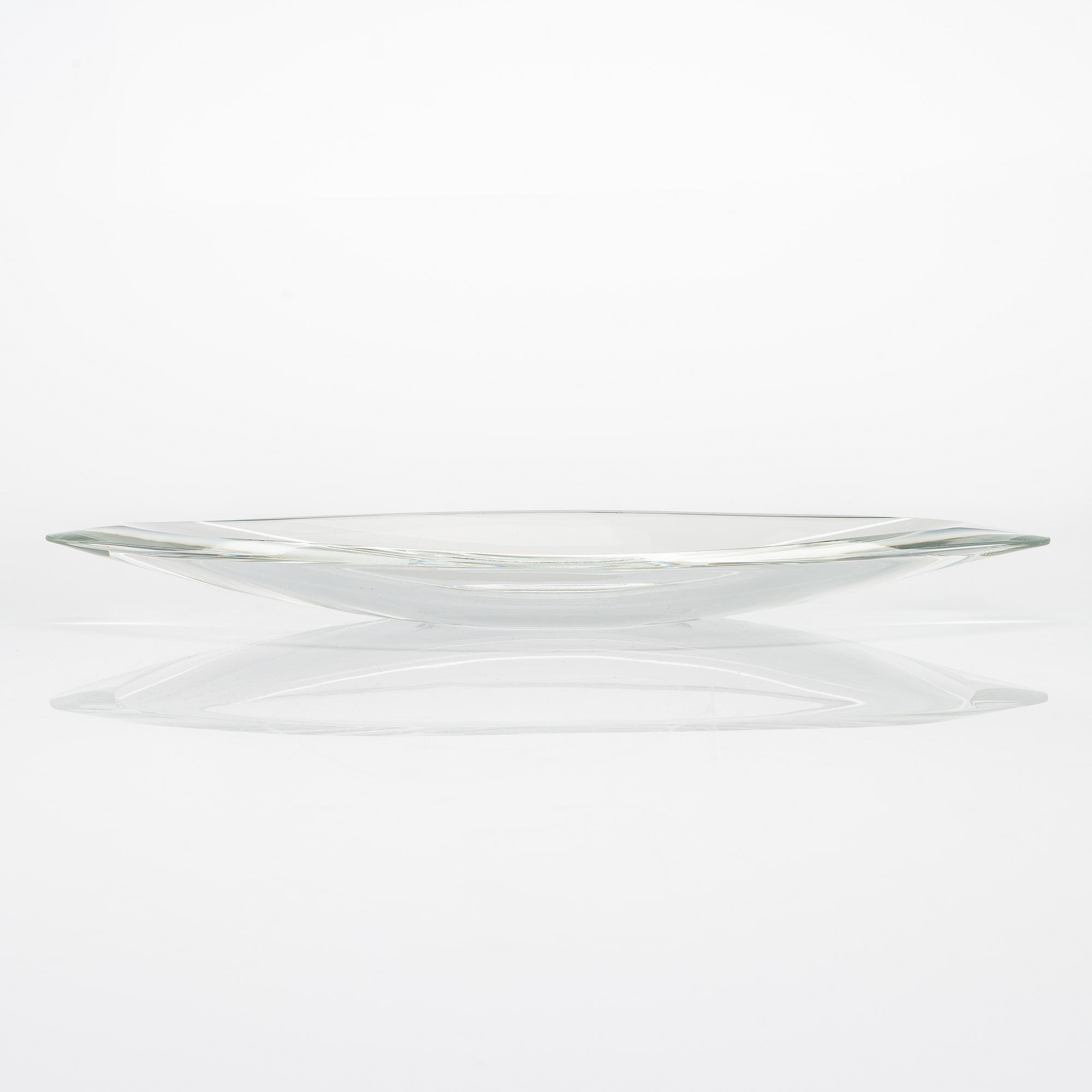 Aimo Okkolin, an art glass signed Aimo Okkolin Riihimäen Lasi O.Y.