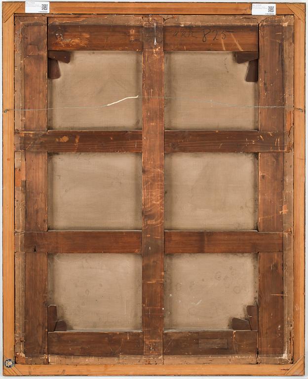 OKÄND KONSTNÄR, olja på duk, sannolikt England, 1700-talets andra hälft.