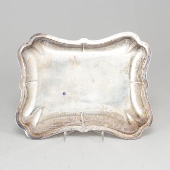 Bernt Erlandsson, skålfat/karott, sk kuddkarott, silver, Kristianstad 1907.