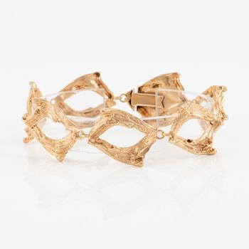 Bracelet 14K gold, Finland 1973.