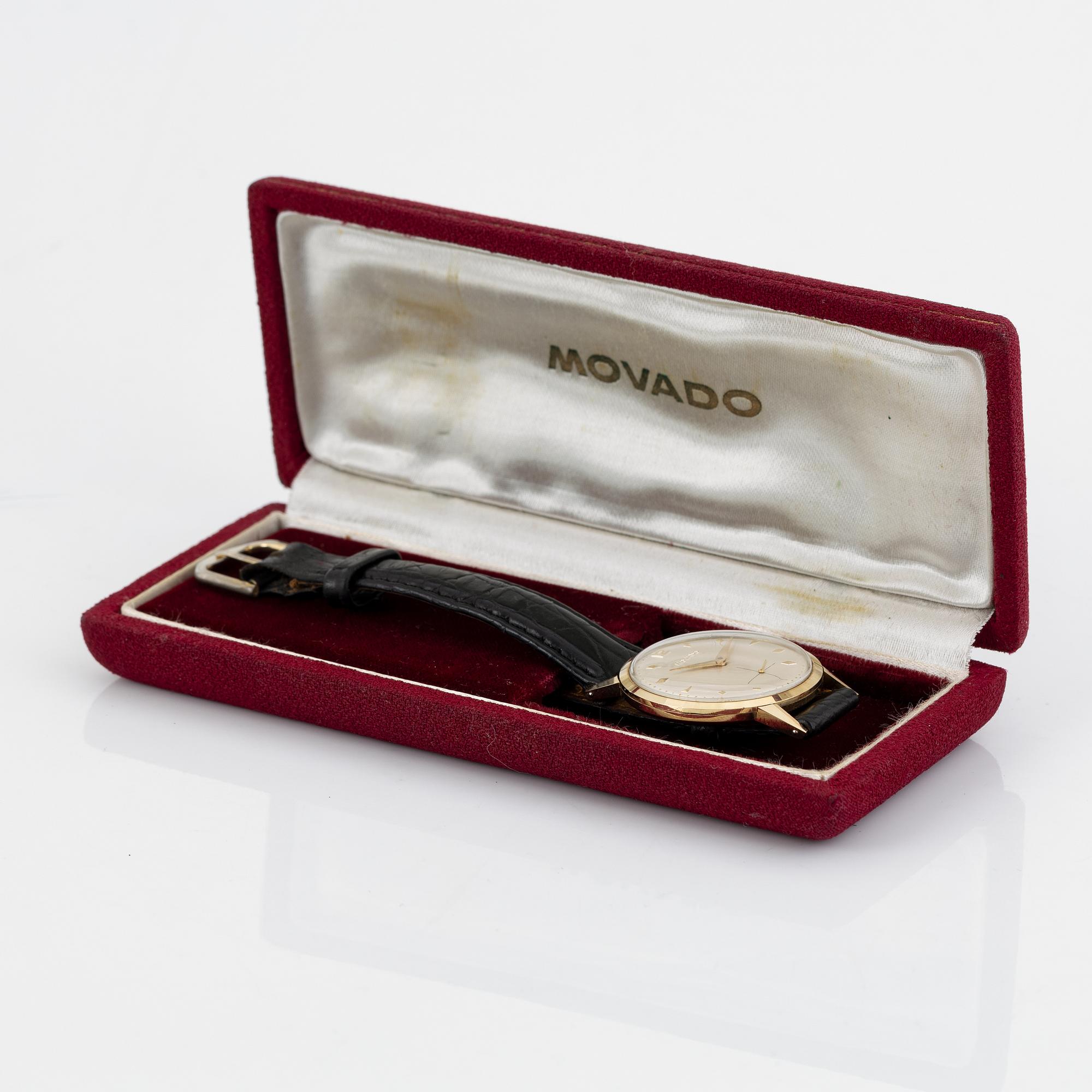 Movado, wristwatch, 33,5 mm.