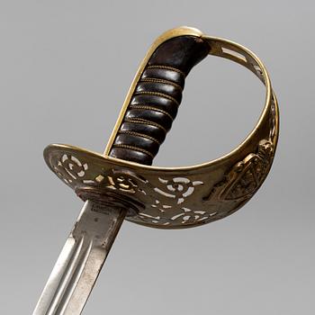 A Swedish cavalry officer's sword 1893 pattern.