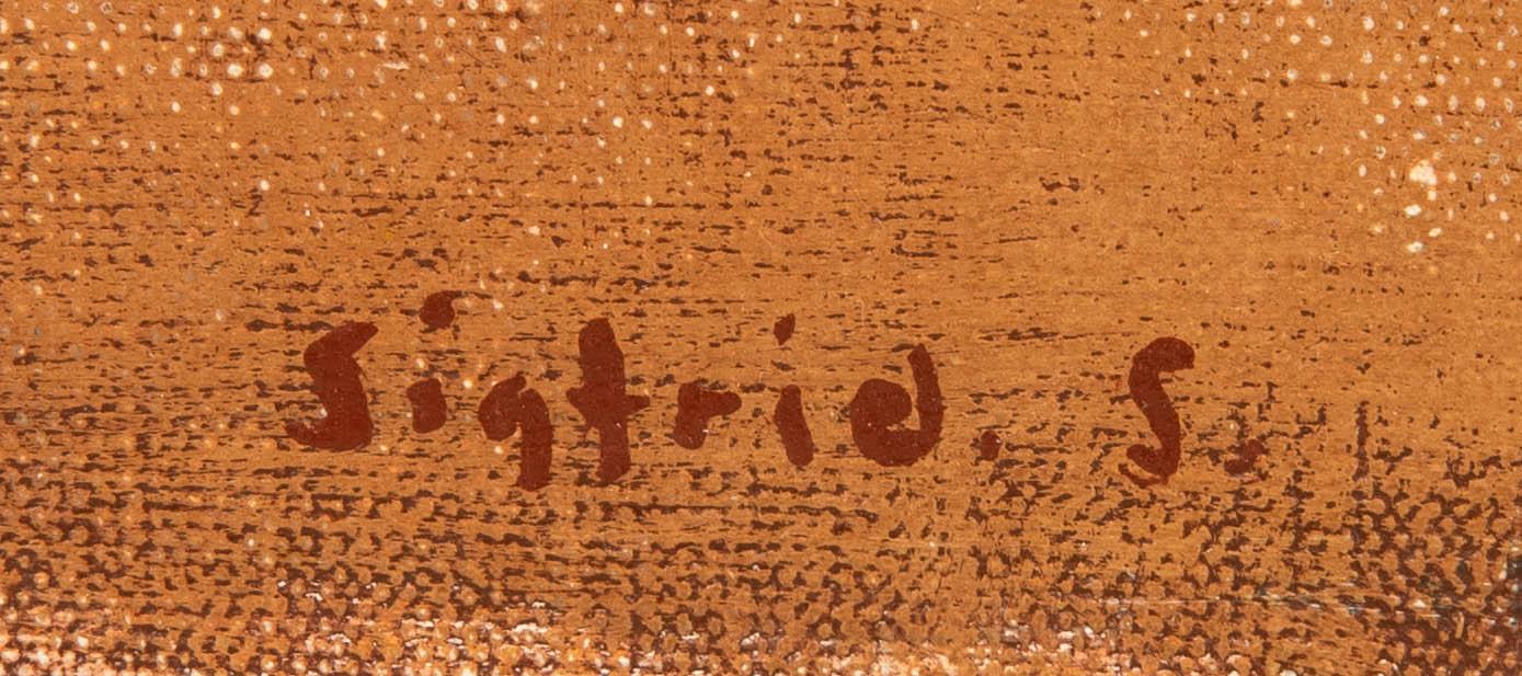 Sigfrid Södergren, Man with child.