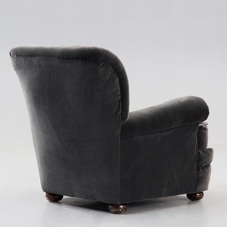 Josef Frank, fåtölj, Firma Svenskt Tenn, Sverige sannolikt 1940-tal, modell 336.
