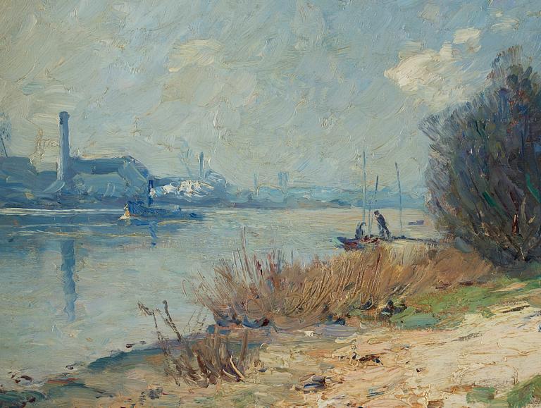 CARL TRÄGÅRDH, Oil on canvas/panel, signed.