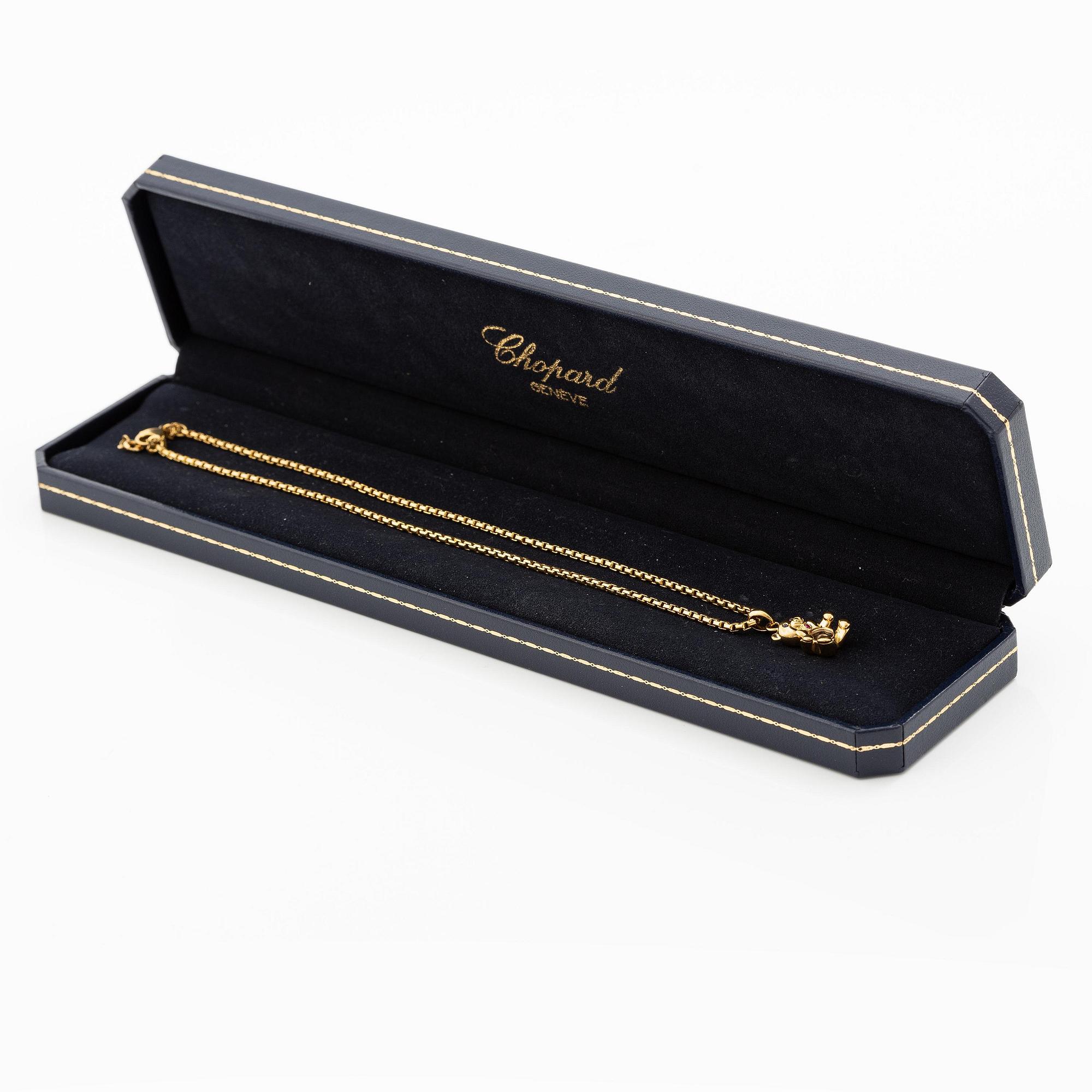 Chopard hänge i form av en teddybjörn.