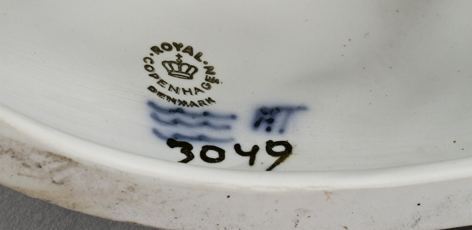 FIGURIN, porslin, Kongl Dansk.