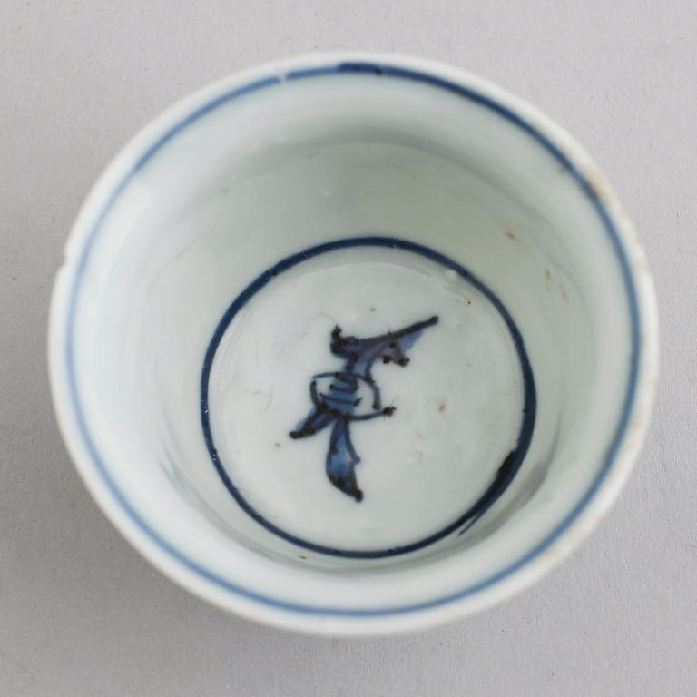 KOPP, porslin, Kina, Kangxi 1662-1722.