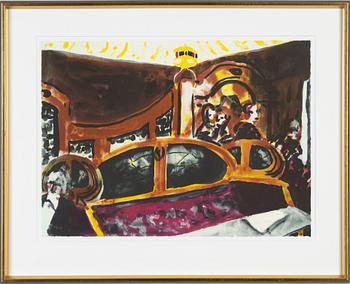 Peter Dahl, lithograph in colours, signed 73/375.