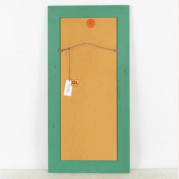 Erik Höglund, a mirror, Eriksmålaglas, Eriksmåla, Sweden, 1960's/70's.