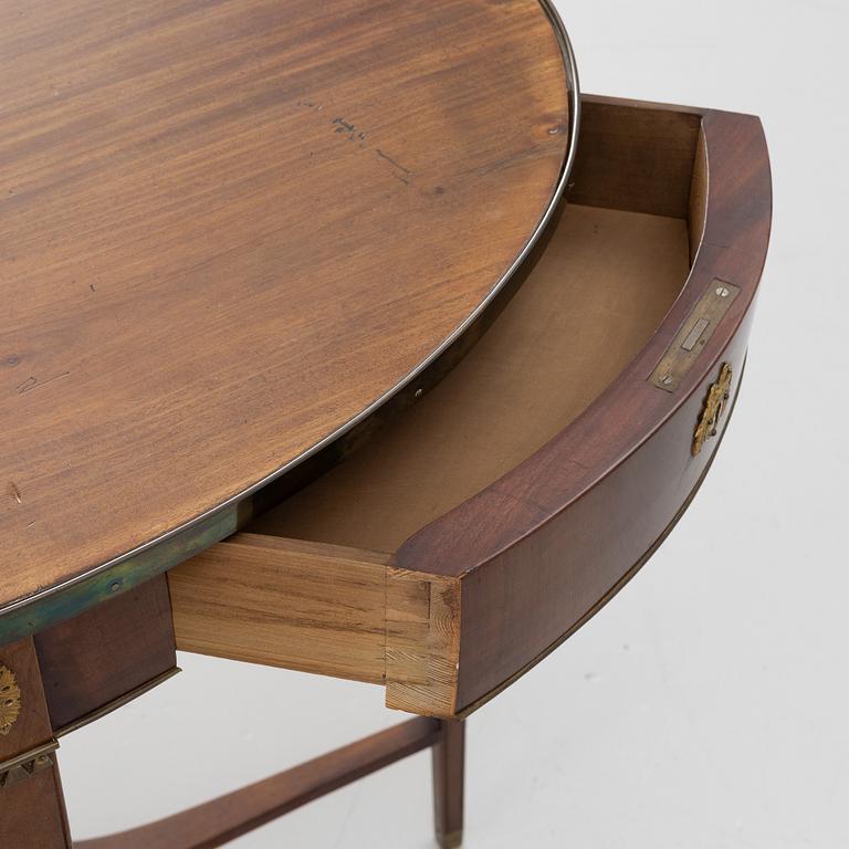 A Gustavian style table, early 20th Century.